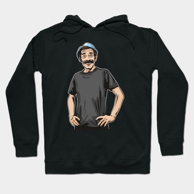 Don Ramon Hoodie by Jamie Lee Art